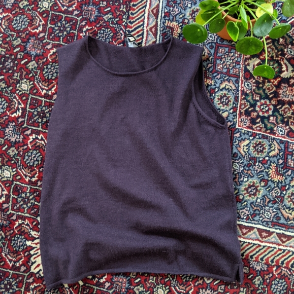 Eileen Fisher 100% Merino Wool top - Picture 2 of 6